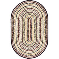 Oval Rug – Fairisle – 2’ x 3’ (61cms x 91cms)